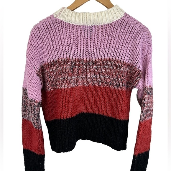 J.O.A Fair Isle Ribbed Knit Sweater - Picture 4 of 10